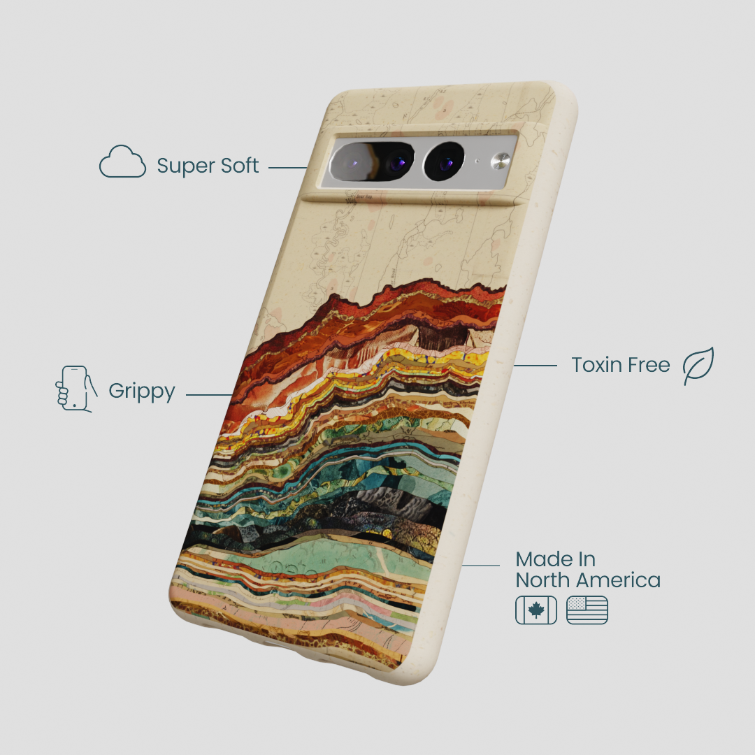 London Fog Map Strata Google Pixel 7 Pro Case