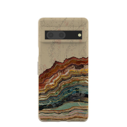 London Fog Map Strata Google Pixel 7 Case