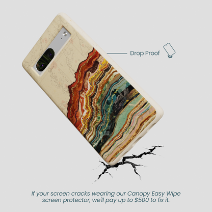 London Fog Map Strata Google Pixel 7 Case