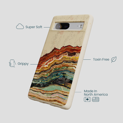 London Fog Map Strata Google Pixel 7 Case