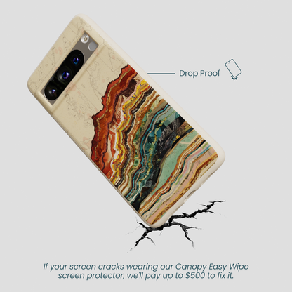 London Fog Map Strata Google Pixel 8 Pro Case