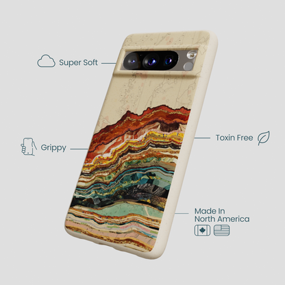 London Fog Map Strata Google Pixel 8 Pro Case