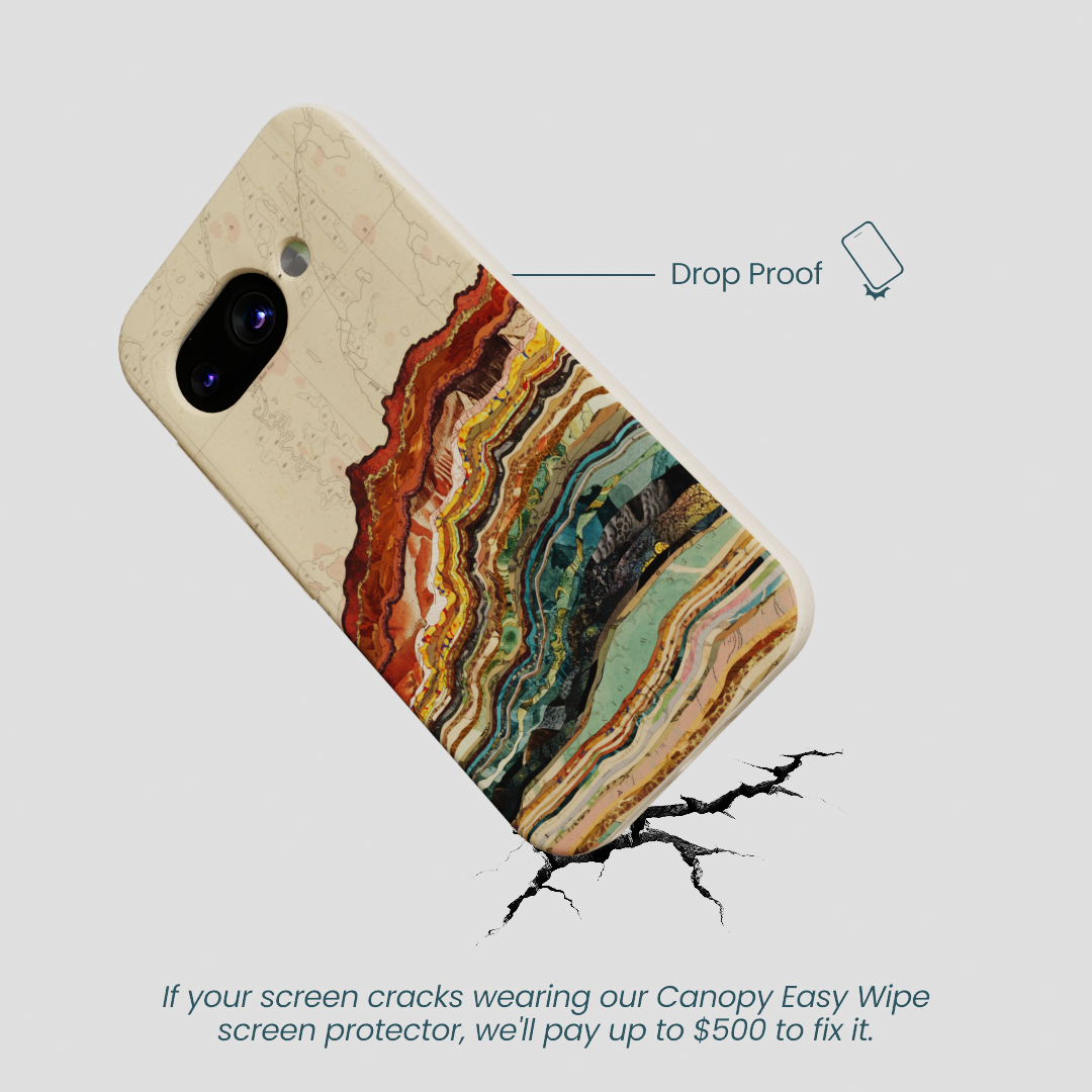 London Fog Map Strata Google Pixel 9a Case