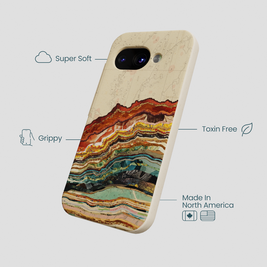 London Fog Map Strata Google Pixel 9a Case