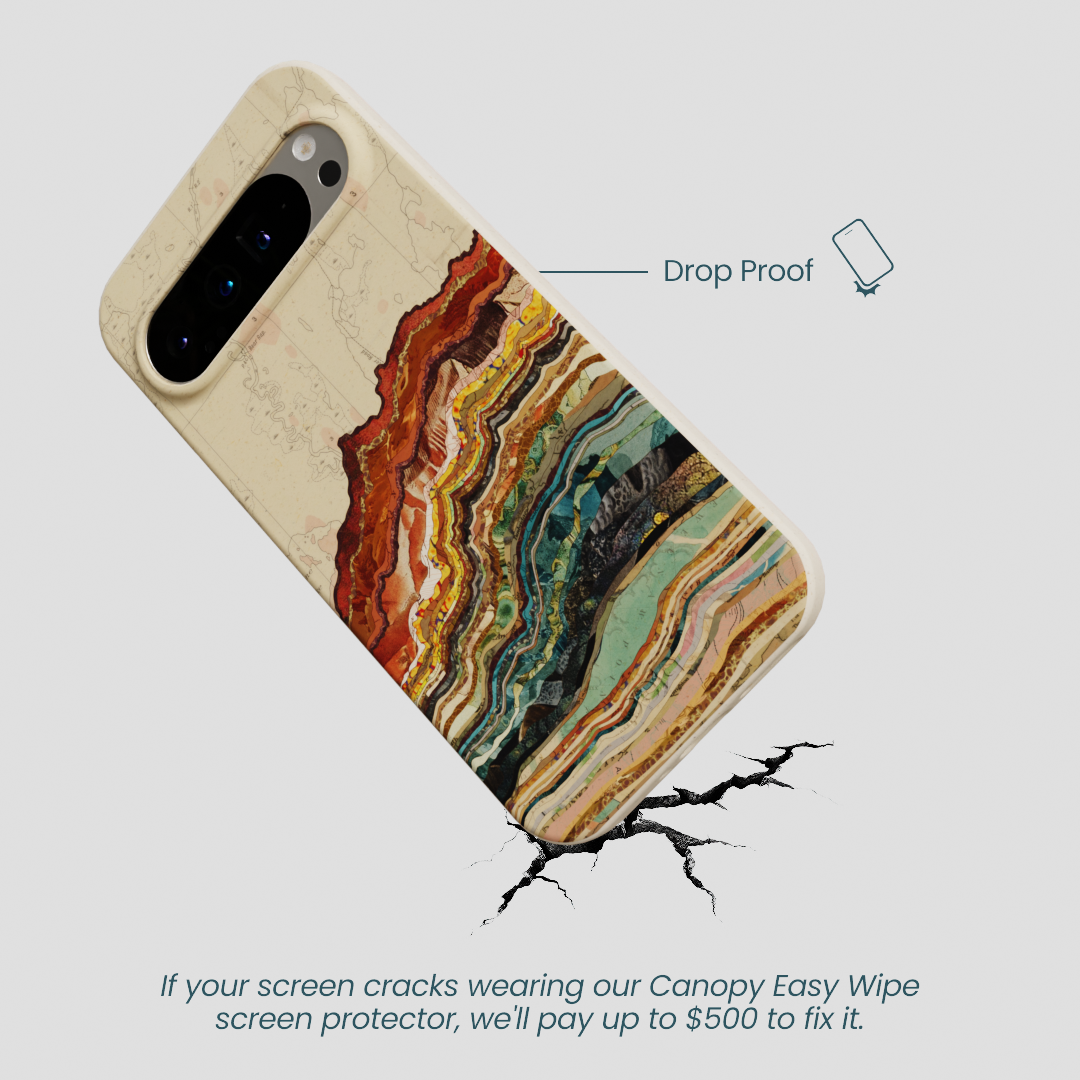London Fog Map Strata Google Pixel 9 Pro XL Case