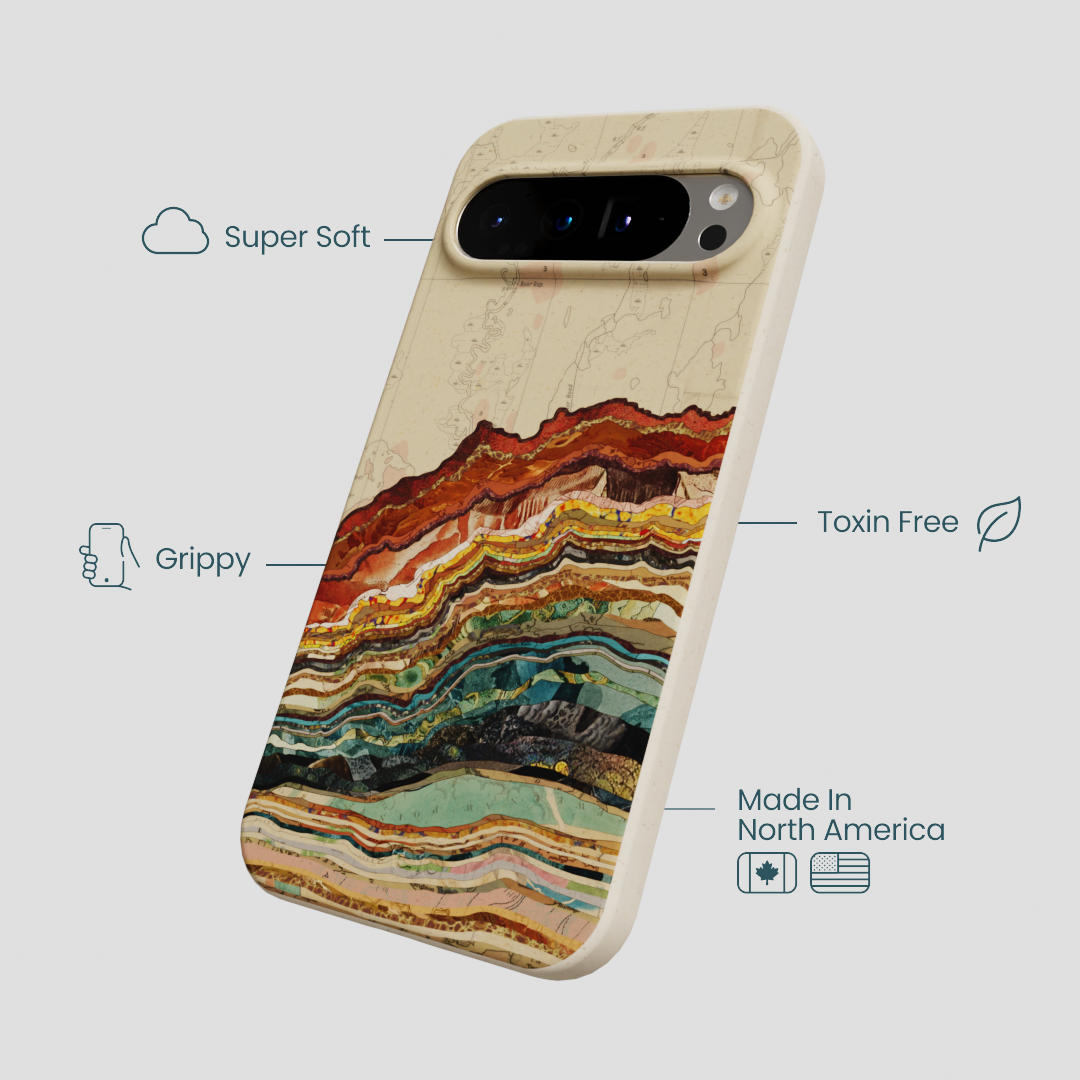 London Fog Map Strata Google Pixel 9 Pro XL Case