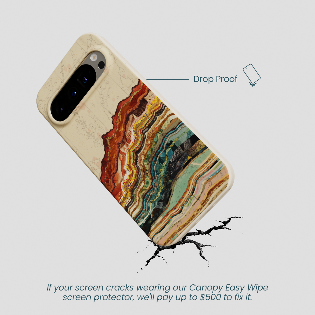 London Fog Map Strata Google Pixel 9/9 Pro Case