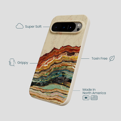 London Fog Map Strata Google Pixel 9/9 Pro Case