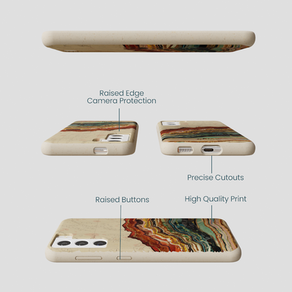 London Fog Map Strata Samsung Galaxy S21 Case