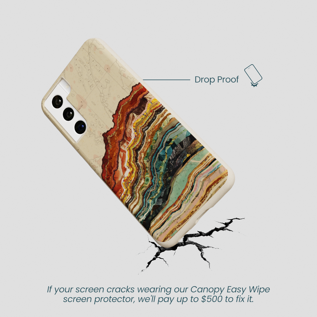 London Fog Map Strata Samsung Galaxy S22 Case