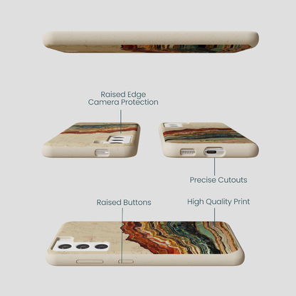 London Fog Map Strata Samsung Galaxy S22 Case