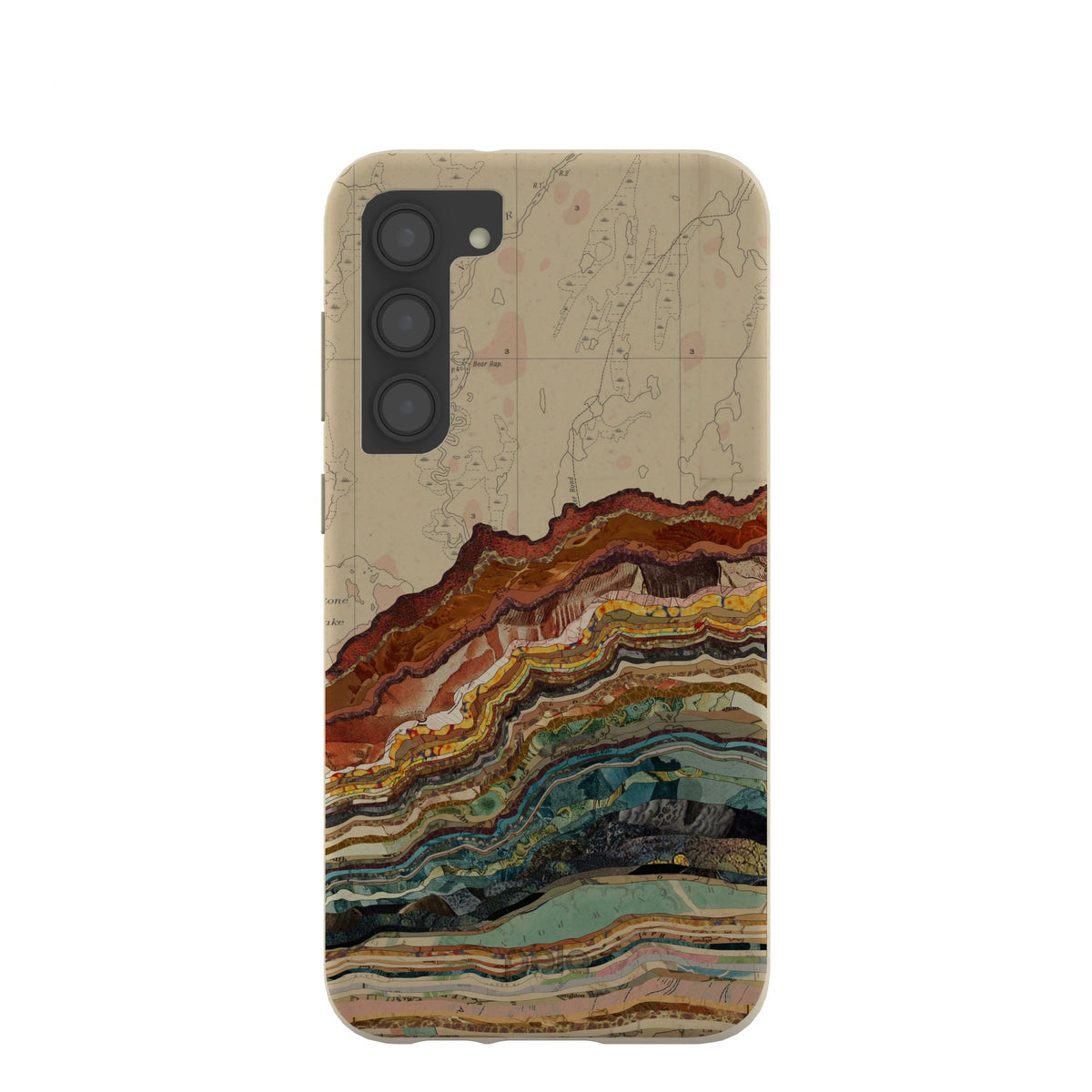 London Fog Map Strata Samsung Galaxy S23+(Plus) Case
