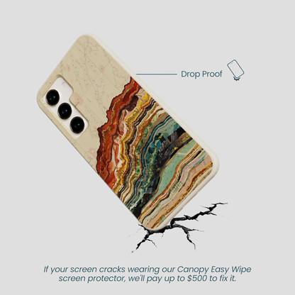 London Fog Map Strata Samsung Galaxy S23 Case