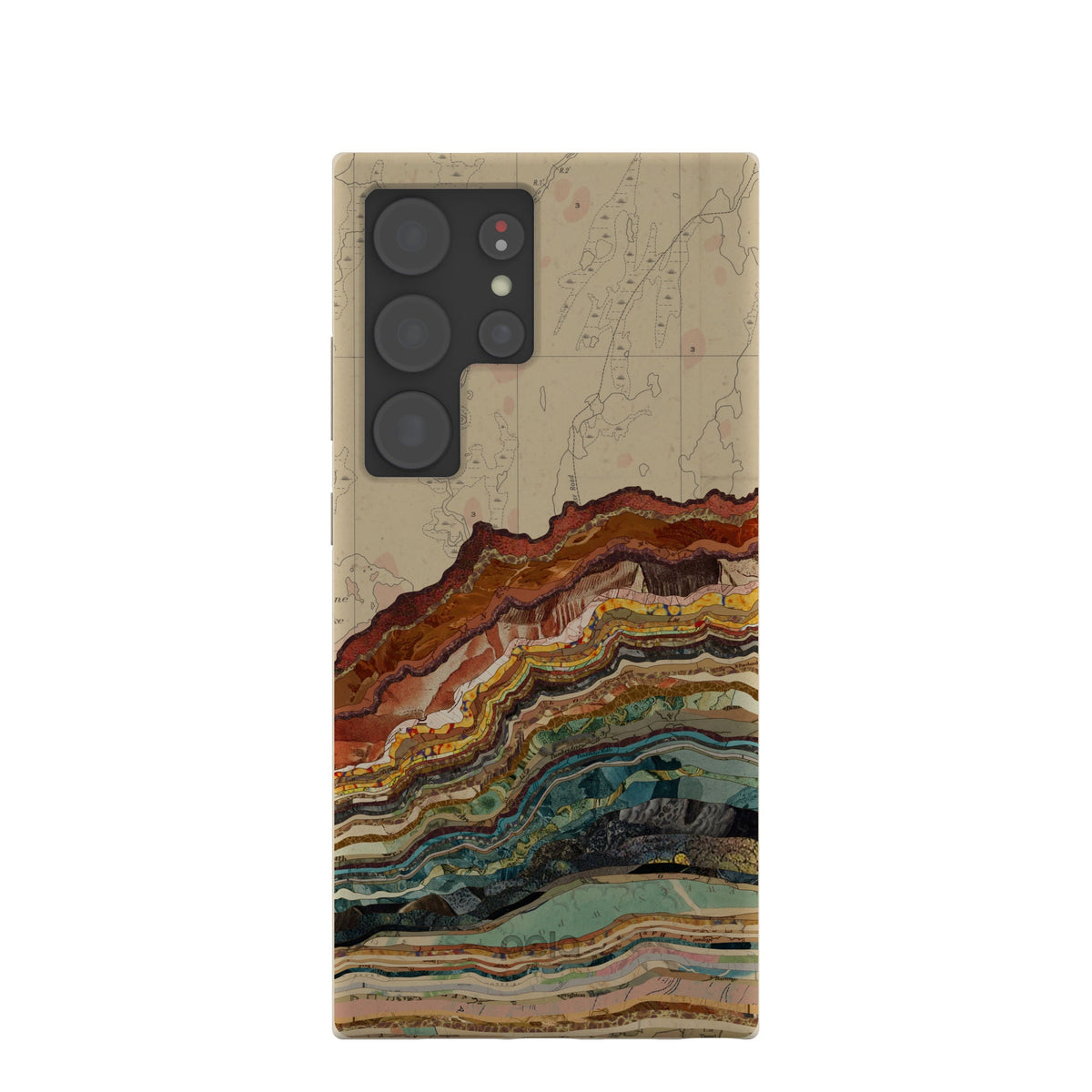 London Fog Map Strata Samsung Galaxy S24 Ultra Case