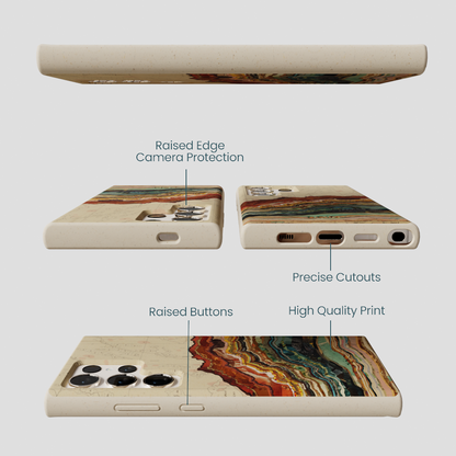 London Fog Map Strata Samsung Galaxy S24 Ultra Case