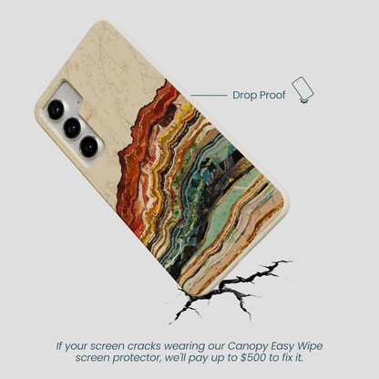 London Fog Map Strata Samsung Galaxy S25+(Plus) Case