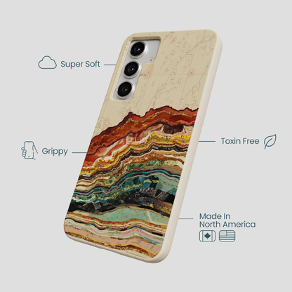 London Fog Map Strata Samsung Galaxy S25+(Plus) Case
