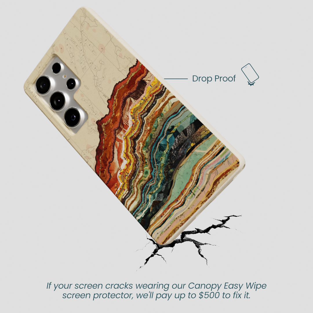 London Fog Map Strata Samsung Galaxy S25 Ultra Case