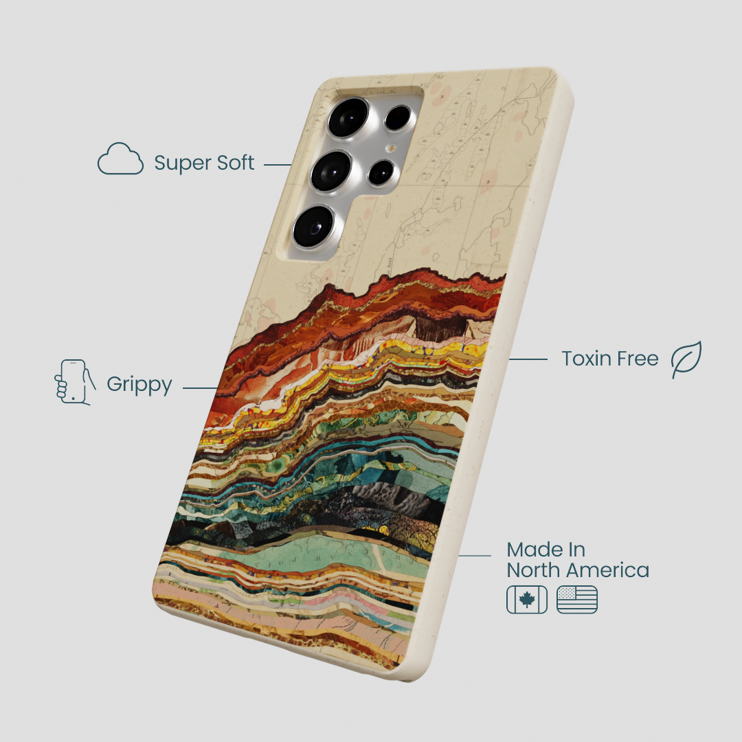 London Fog Map Strata Samsung Galaxy S25 Ultra Case