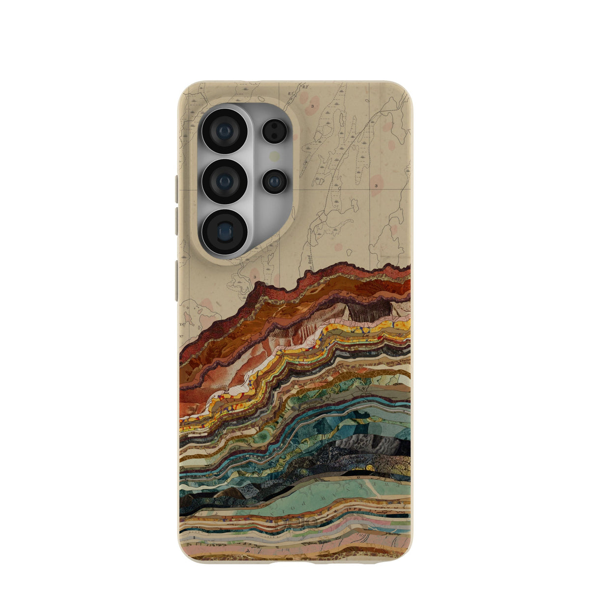 London Fog Map Strata Samsung Galaxy S26 Ultra Case