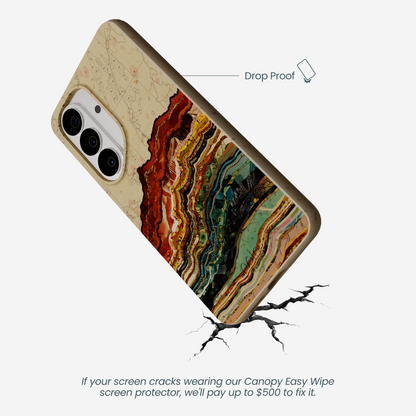 London Fog Map Strata Samsung Galaxy S26 Case