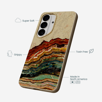 London Fog Map Strata Samsung Galaxy S26 Case
