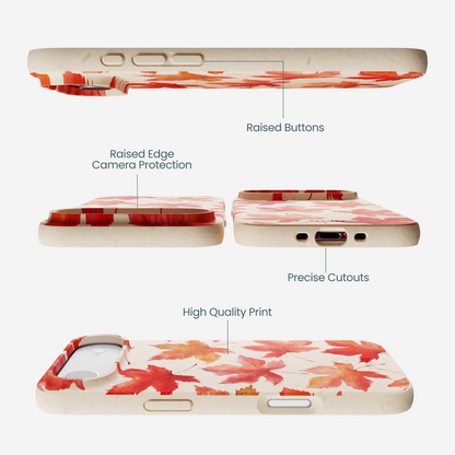 Seashell Maple Leaf iPhone Air Case