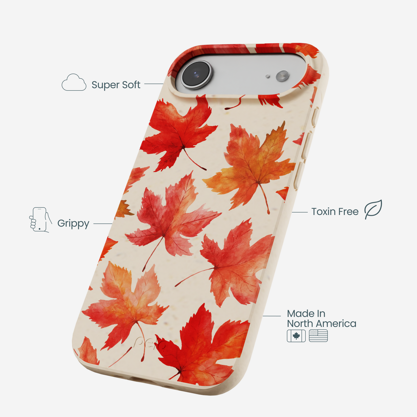 Seashell Maple Leaf iPhone Air Case