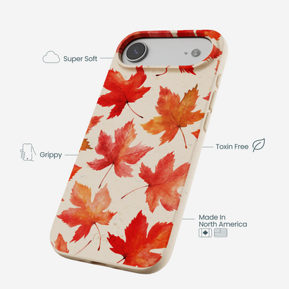 Seashell Maple Leaf iPhone Air Case