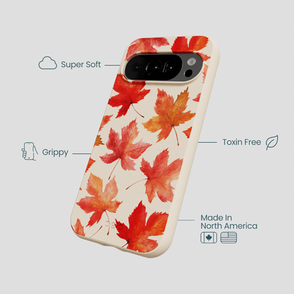 Seashell Maple Leaf Google Pixel 10/10 Pro Case