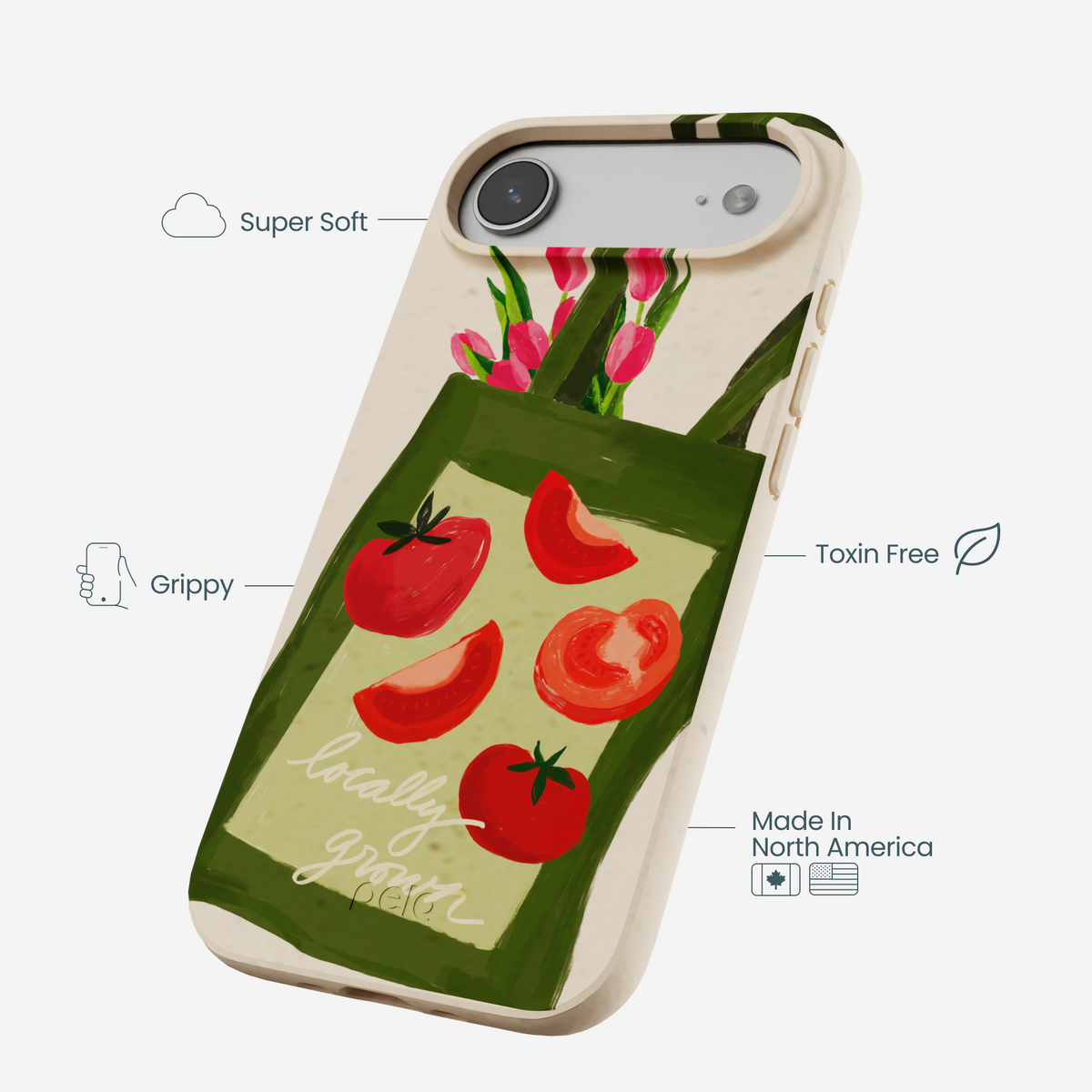 Seashell Market Tote iPhone Air Case
