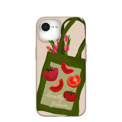 Seashell Market Tote iPhone 16e/17e Case