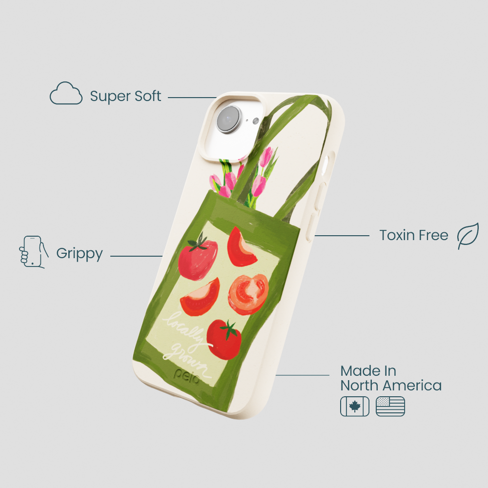 Seashell Market Tote iPhone 16e/17e Case