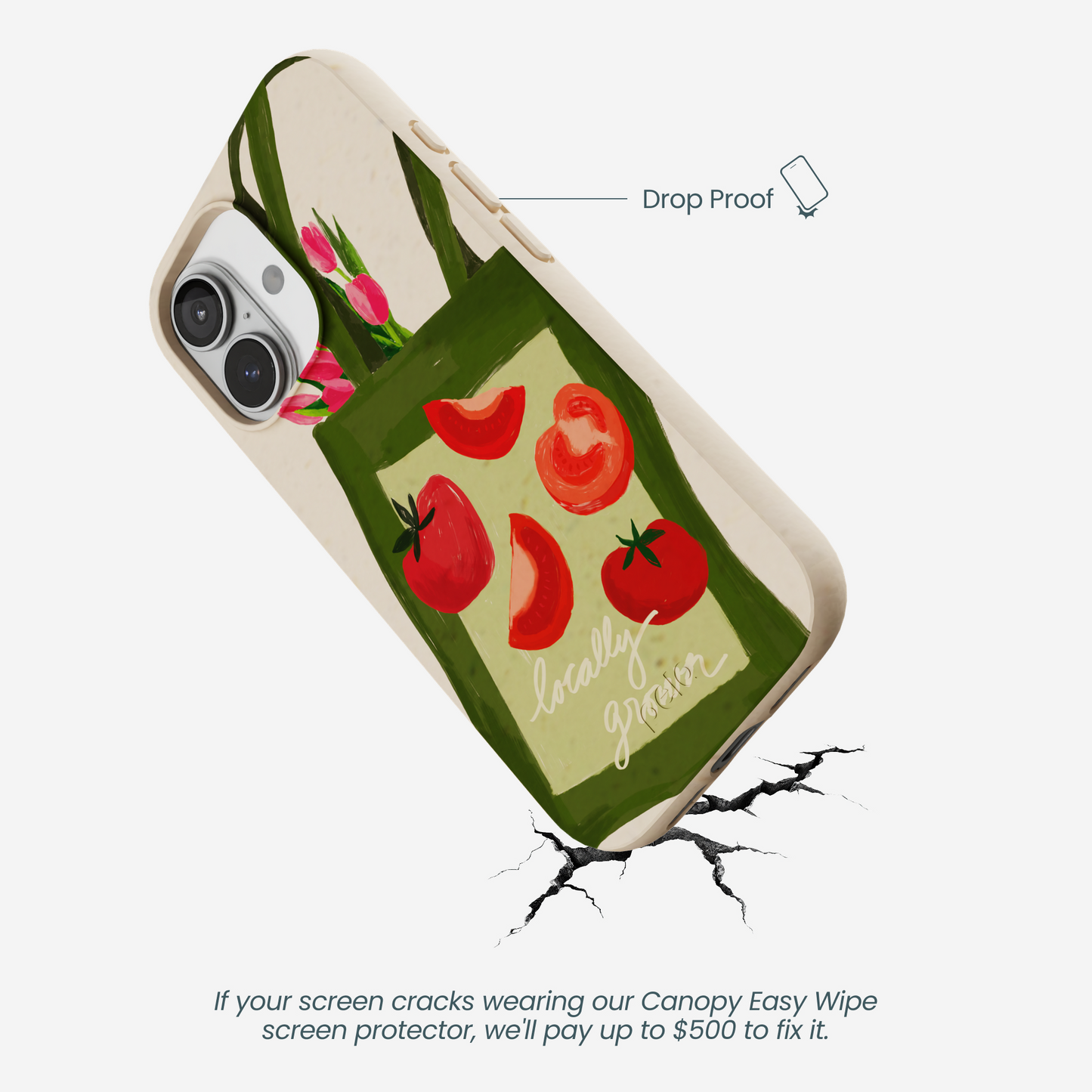 Seashell Market Tote iPhone 17 Case