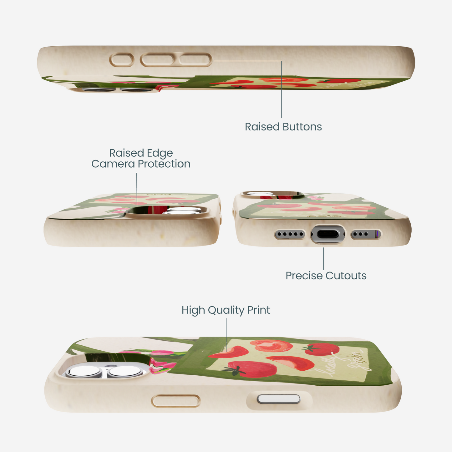 Seashell Market Tote iPhone 17 Case