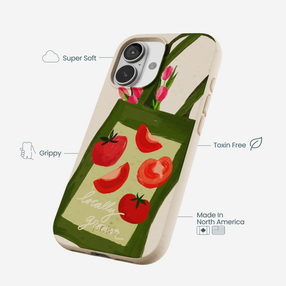 Seashell Market Tote iPhone 17 Case