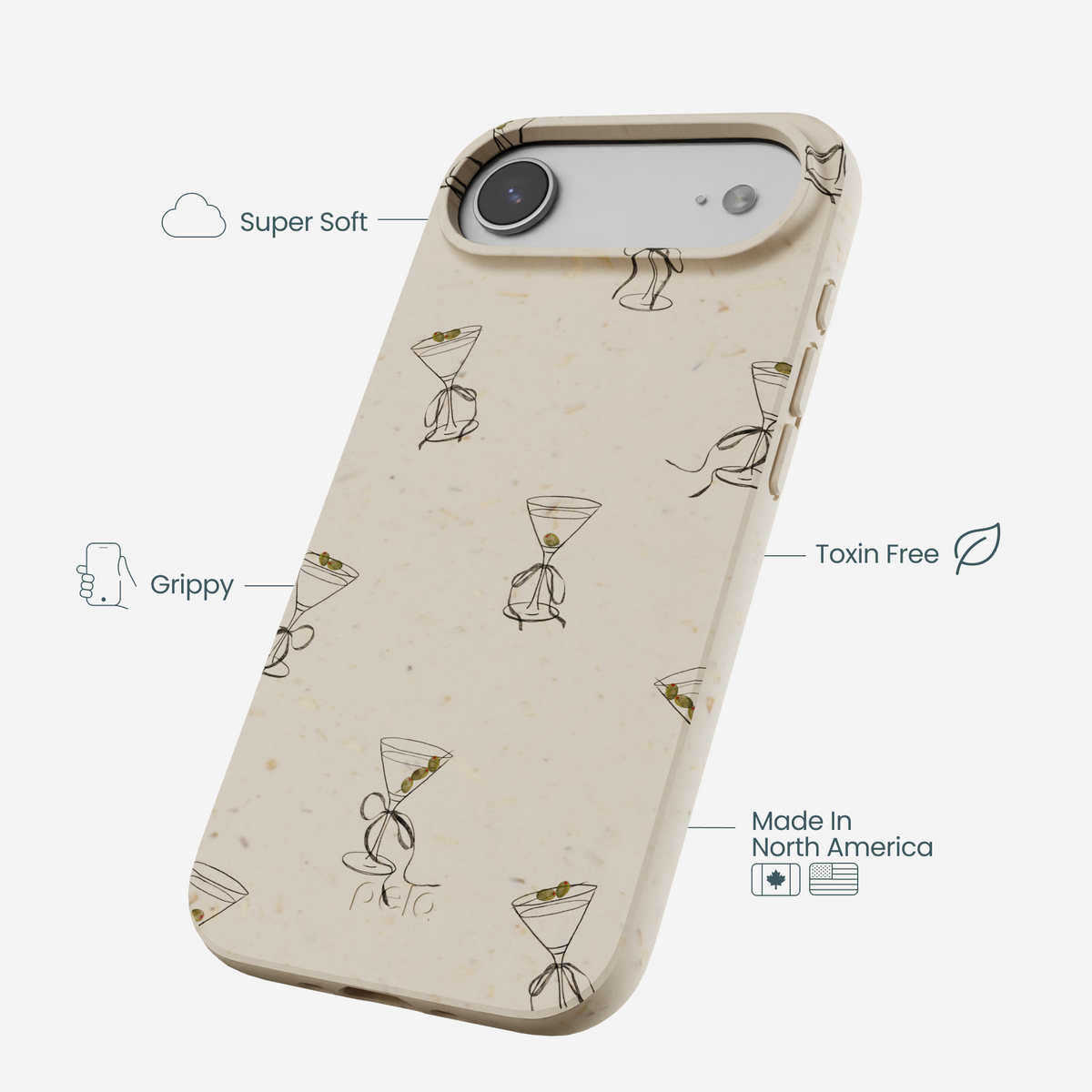 London Fog Martini Me iPhone Air Case
