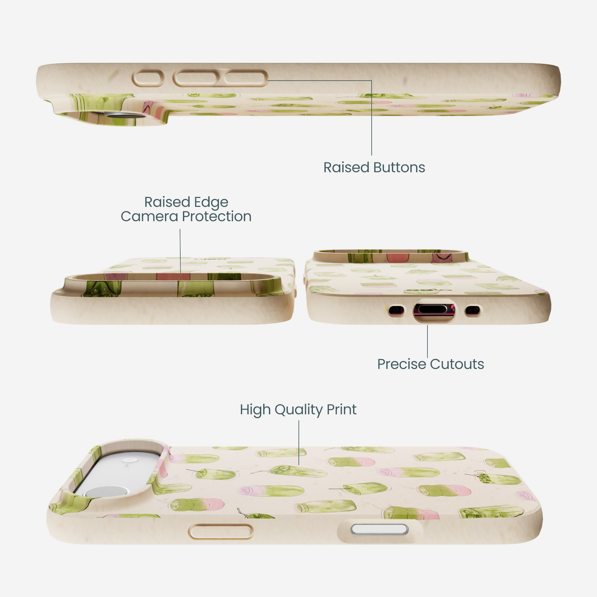 Seashell Matcha Love iPhone Air Case