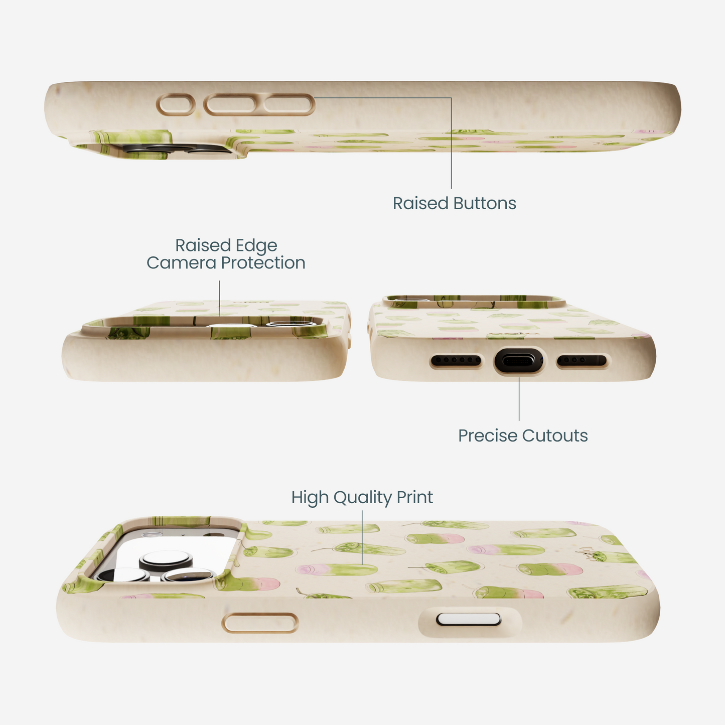 Seashell Matcha Love iPhone 17 Pro Max Case