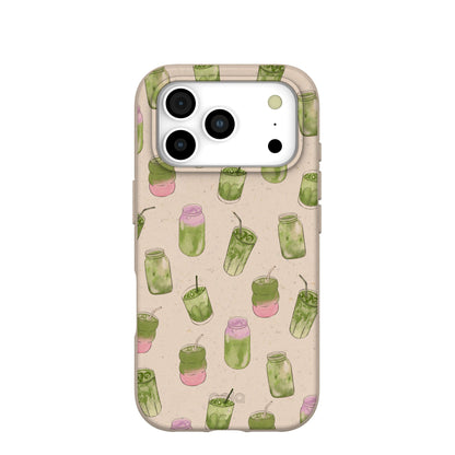 Seashell Matcha Love iPhone 17 Pro Case