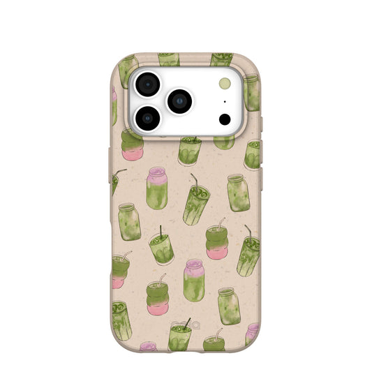 Seashell Matcha Love iPhone 17 Pro Case