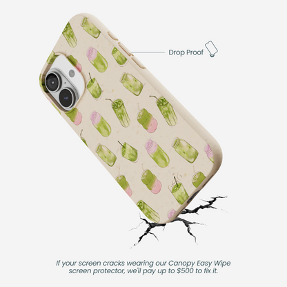 Seashell Matcha Love iPhone 17 Case