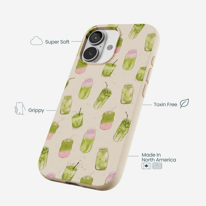 Seashell Matcha Love iPhone 17 Case