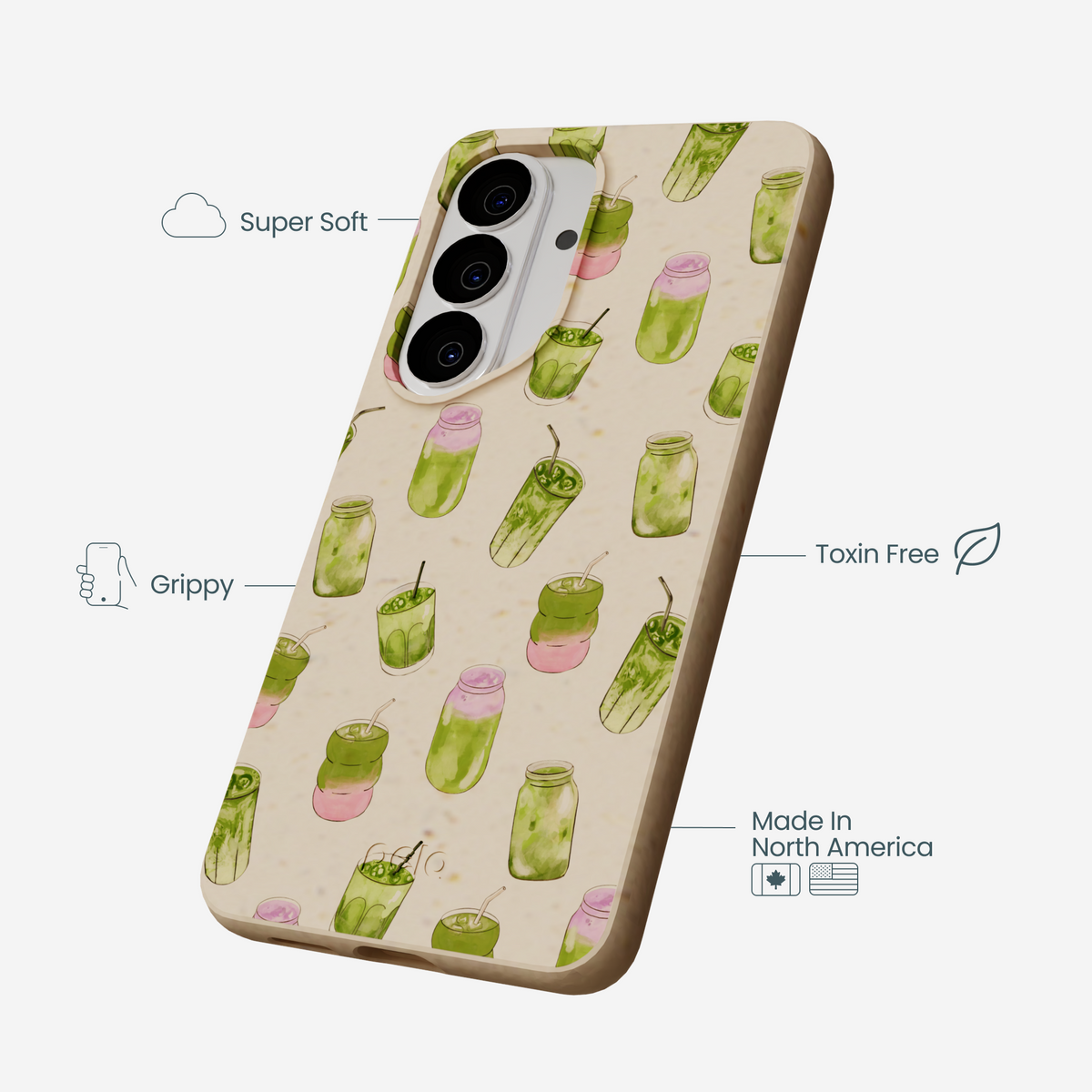 Seashell Matcha Love Samsung Galaxy S26 Case