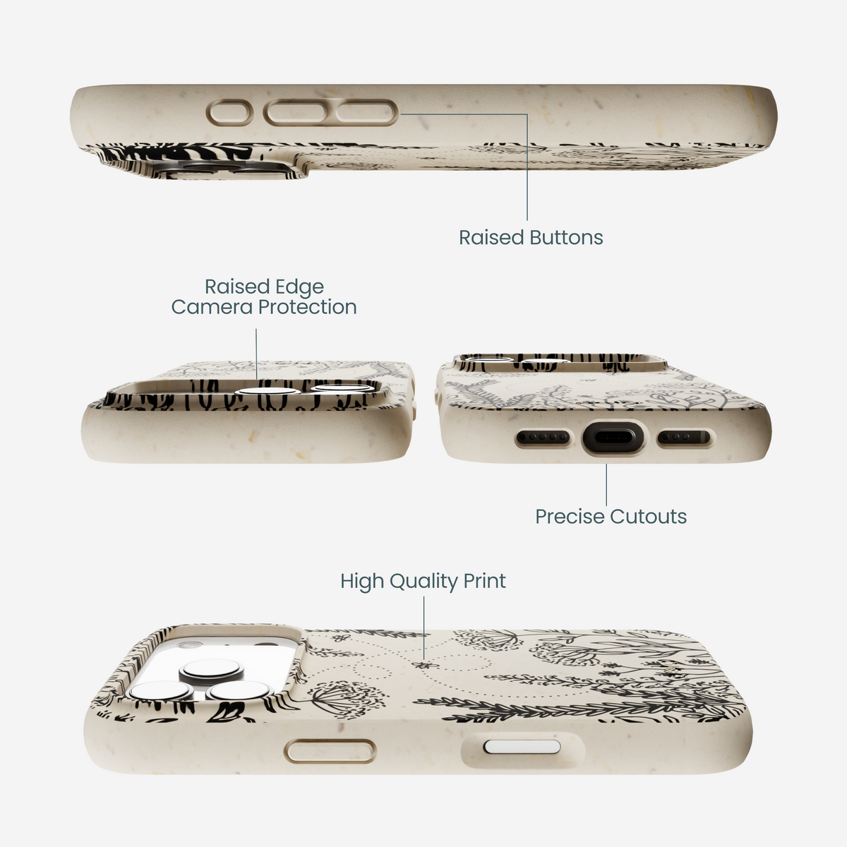 London Fog Meadows iPhone 17 Pro Case