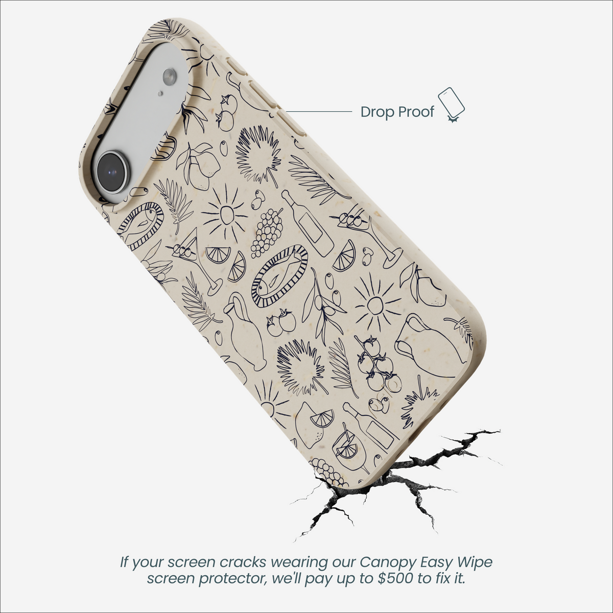 London Fog Mediterranean Moments iPhone Air Case