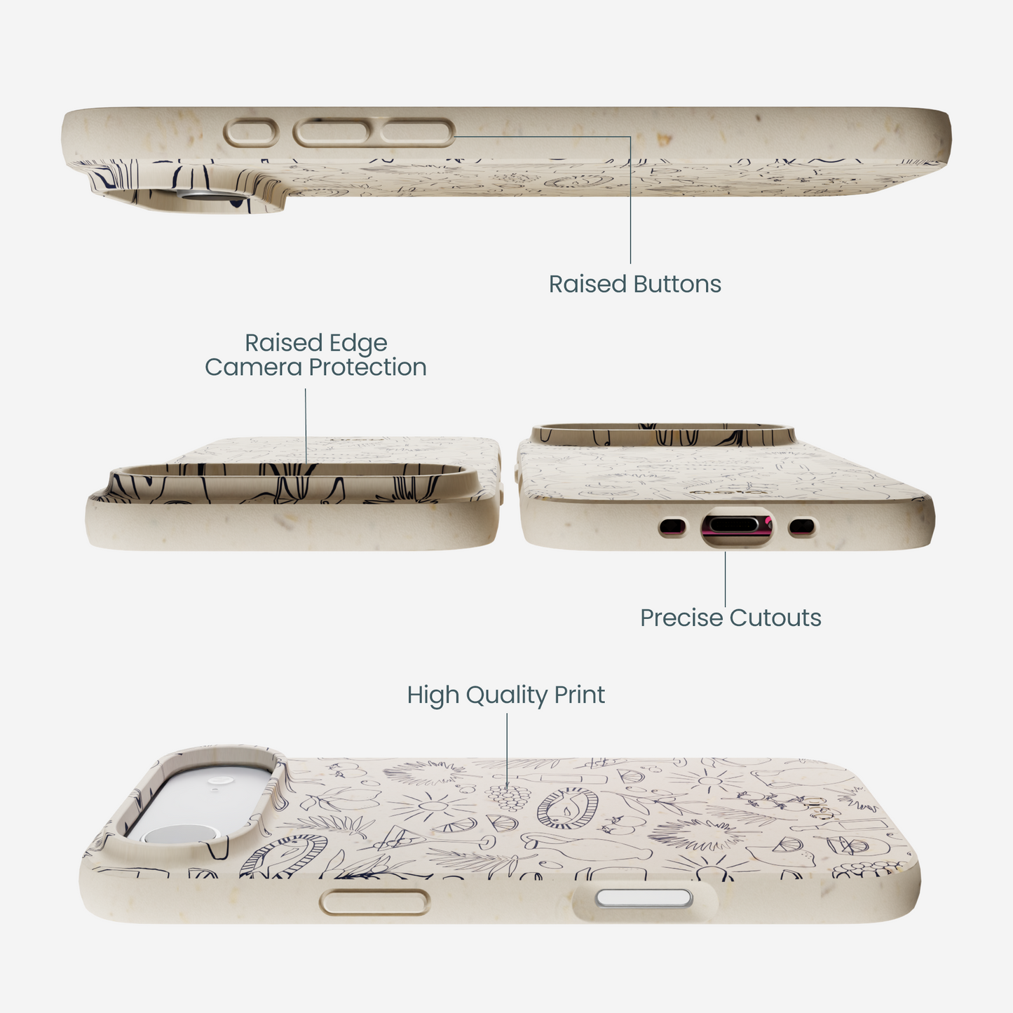 London Fog Mediterranean Moments iPhone Air Case