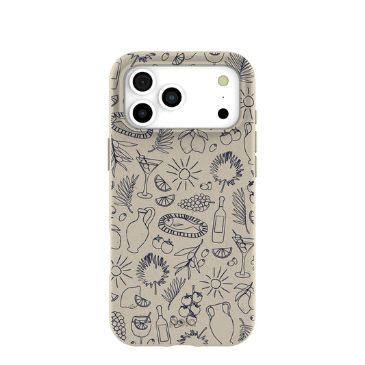 London Fog Mediterranean Moments iPhone 17 Pro Max Case