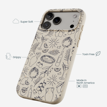 London Fog Mediterranean Moments iPhone 17 Pro Max Case
