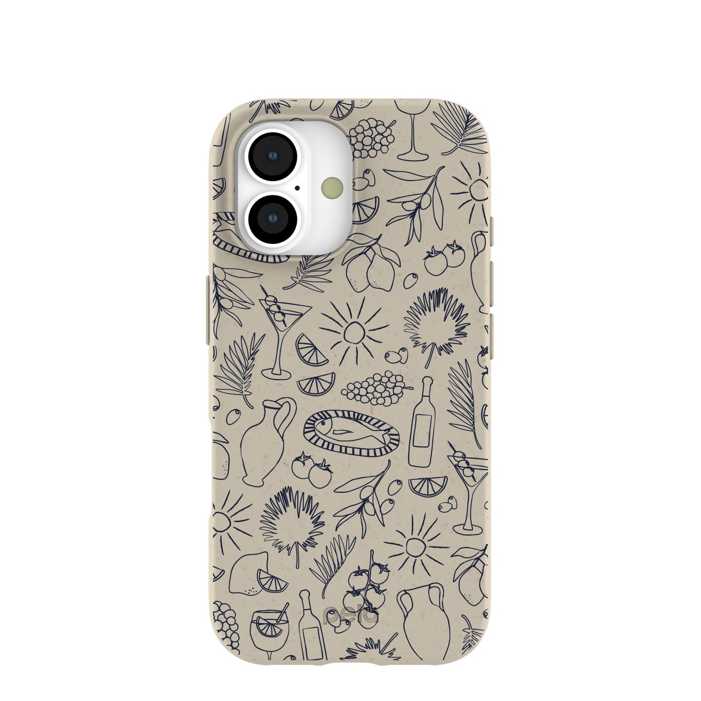 London Fog Mediterranean Moments iPhone 17 Case